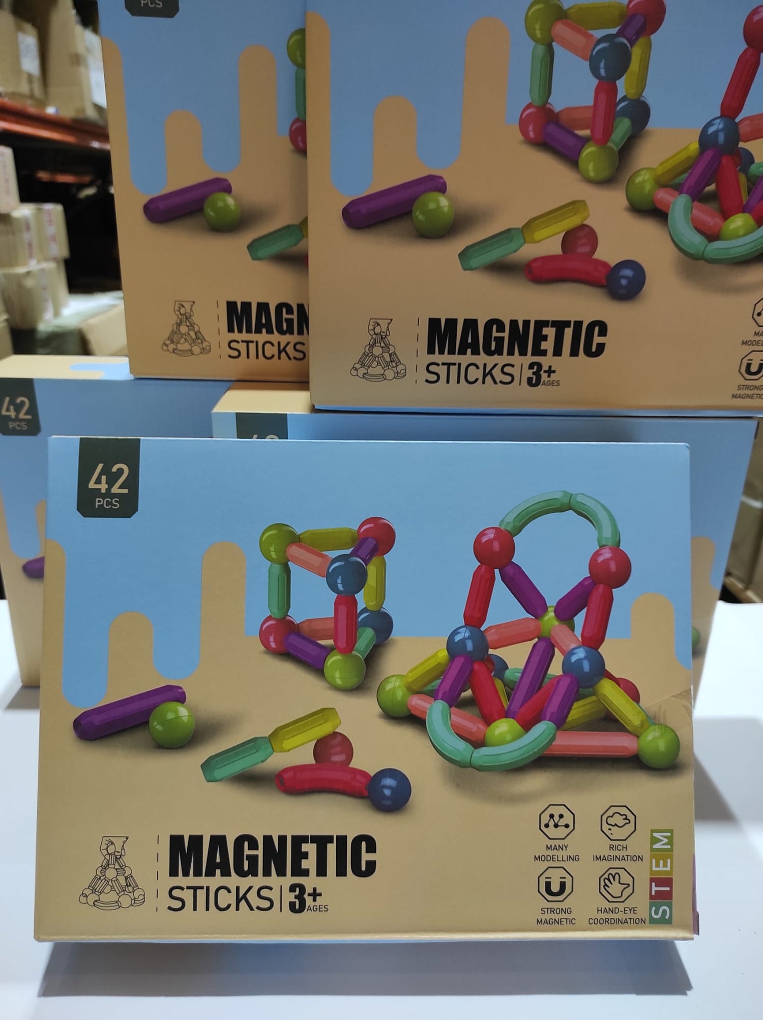 Juego de bloques de construcción magnetica 42pcs - additional image 8